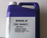  Additif pour ponceuse Microcool 387 <br> Bidon de 5 L 